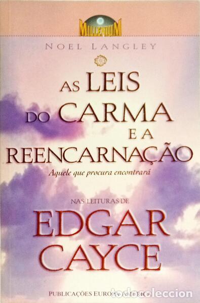 Libros: LANGLEY. (Noel) - AS LEIS DO CARMA E A REENCARNA&Ccedil;&Atilde;O... NAS LEITURAS DE EDGAR CAYCE. - Foto 1