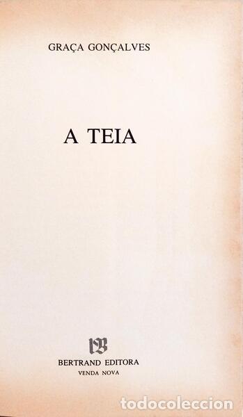 Libros: GON&Ccedil;ALVES. (Gra&ccedil;a) - A TEIA. - Foto 2