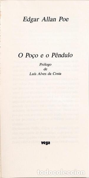 Libros: POE. (Edgar Allan) - O PO&Ccedil;O E O P&Ecirc;NDULO. - Foto 2
