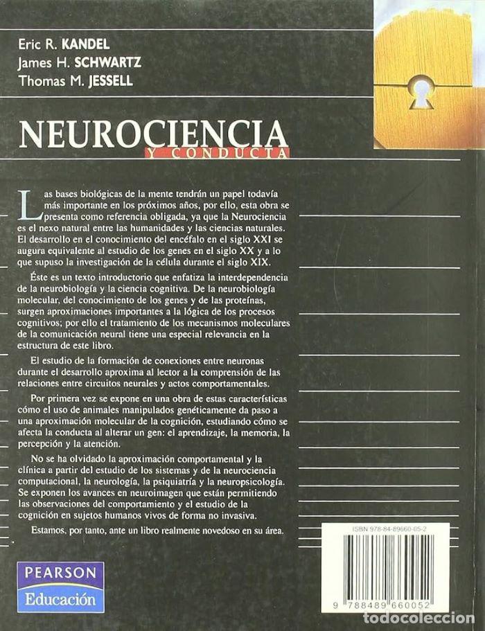 Libros: NEUROCIENCIA Y CONDUCTA - Eric R. Kandel - Foto 3