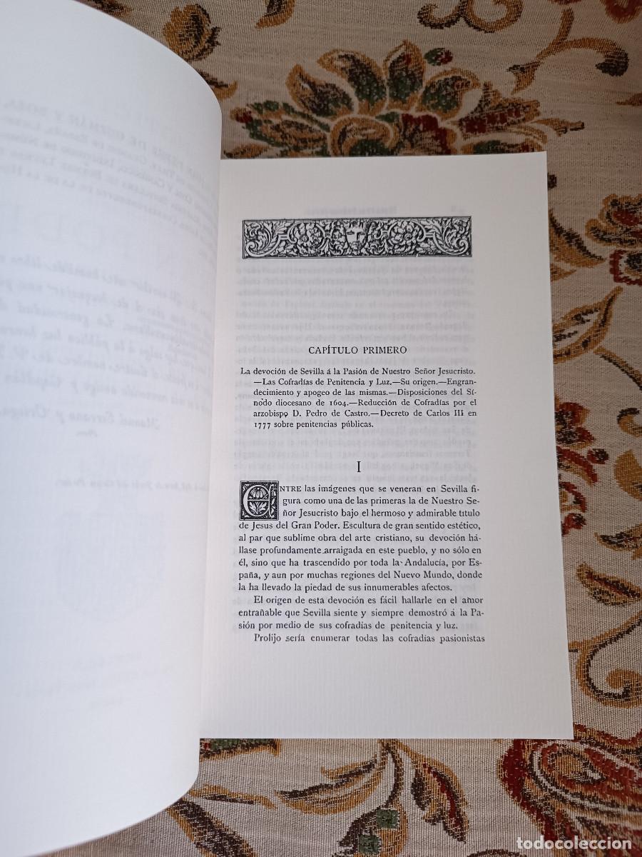 Libros: Noticia hist&oacute;rico-art&iacute;stica de Jes&uacute;s del Gran Poder - Facs&iacute;mil - Foto 3