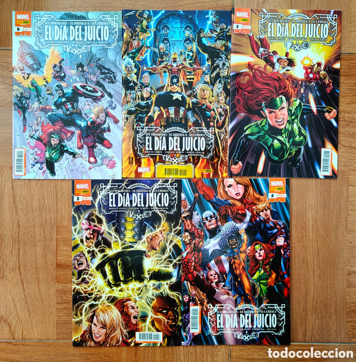 Livres: V. X. E.: El D&iacute;a del Juicio � 5 N&uacute;meros � Completa � Panini - Guill&eacute;n / Gracia / Schiti