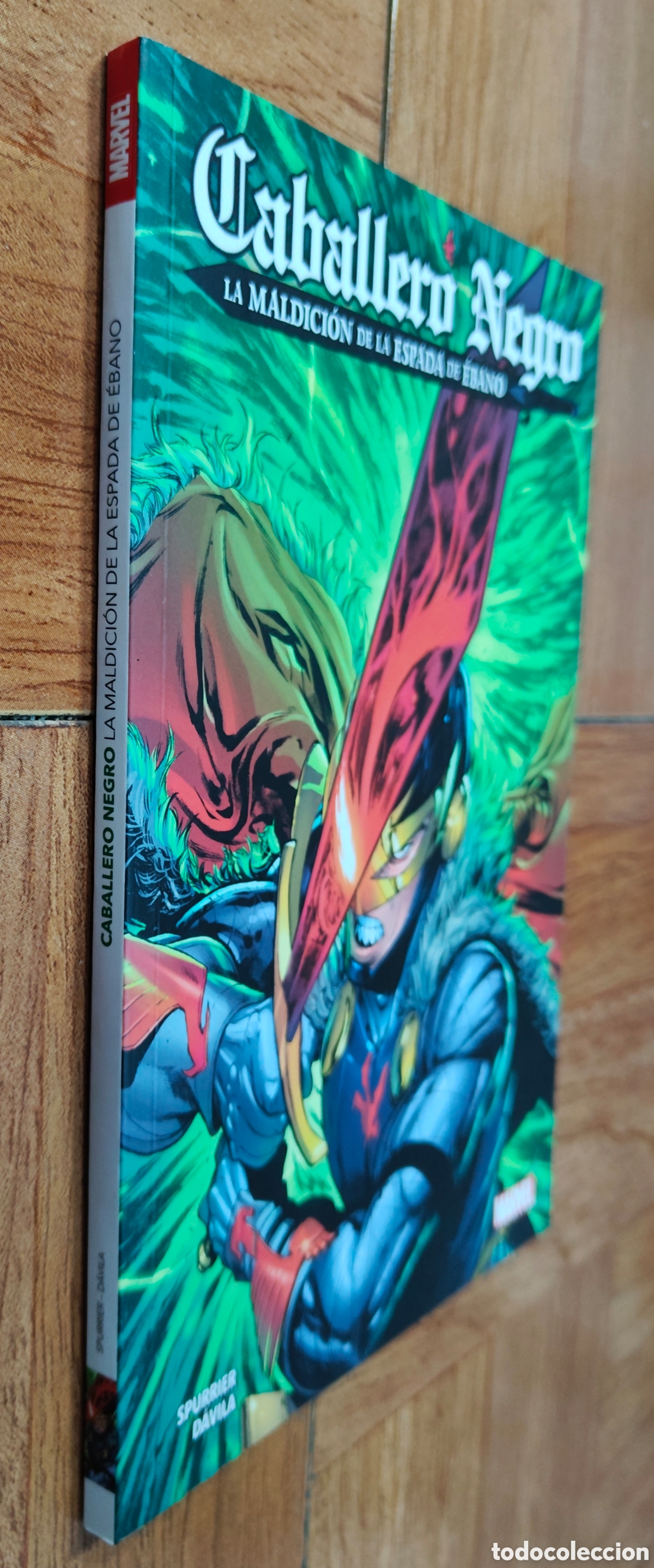 Libros: Caballero Negro: La Maldici&oacute;n de la Espada de &Eacute;bano � Panini - Spurrier / D&aacute;vila