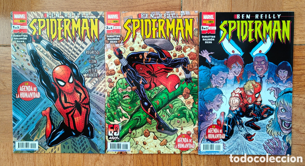 Libros: Ben Reilly Spiderman: La Agenda de la Humanidad � 3 N&uacute;meros � Completa - VV. AA.