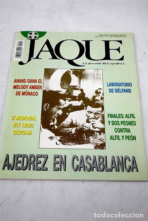Libros: Jaque: la pasion del ajedrez. N&ordm; 450