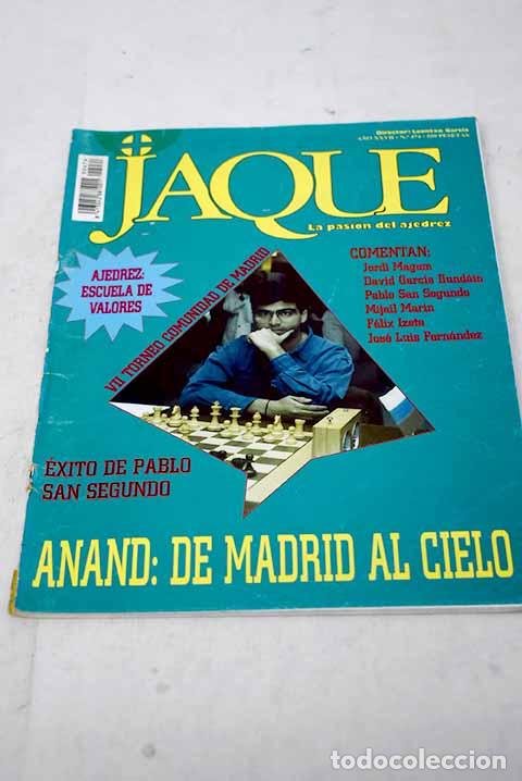 Libros: Jaque: la pasion del ajedrez. N&ordm; 474