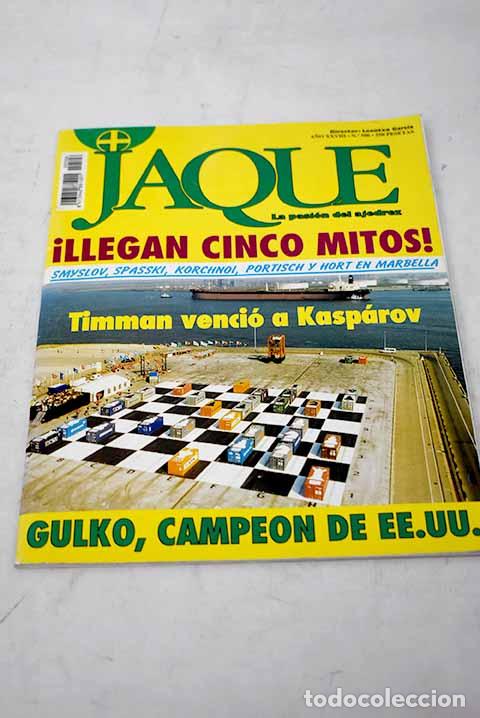 Libros: Jaque: la pasion del ajedrez. N&ordm; 550