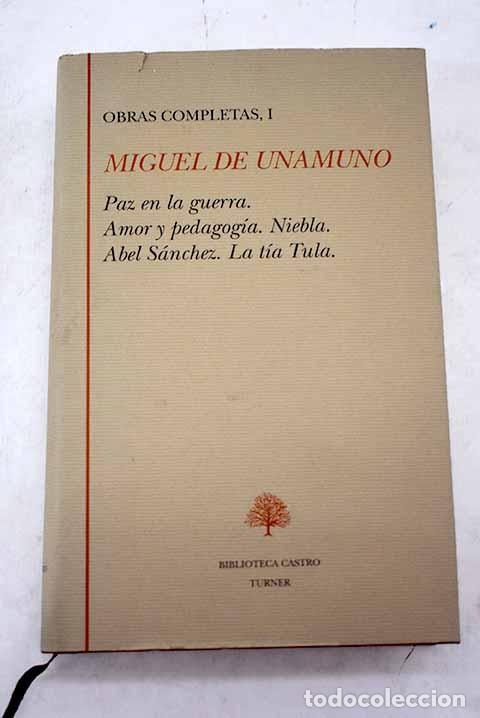 Libros: Obras completas, tomo I.- Unamuno, Miguel de - Foto 1