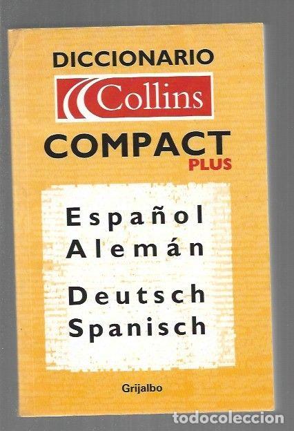 Libros: DICCIONARIO COLLINS COMPACT PLUS ESPA&Ntilde;OL-ALEMAN DEUTSCH-SPANISCH - VARIOS - Foto 1