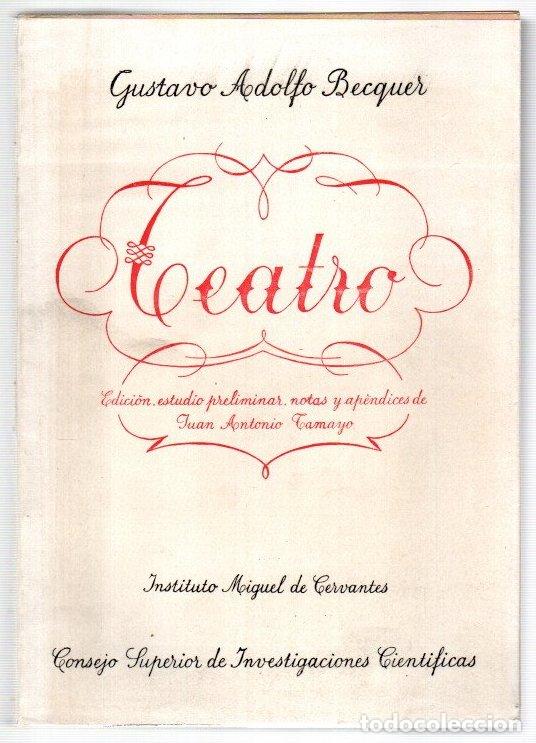Libros: Teatro - Becquer, Gustavo Adolfo - Foto 1