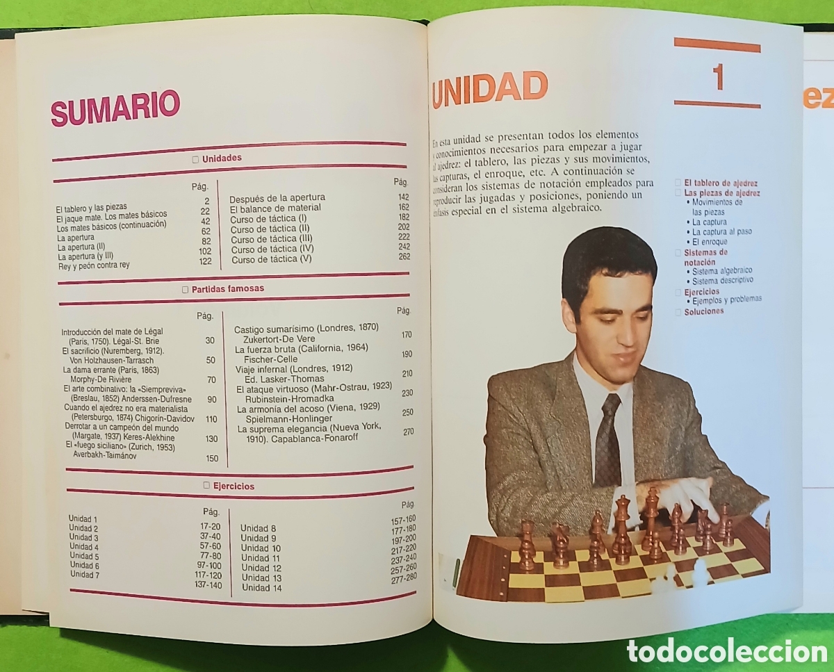 Libros: Ajedrez, curso completo, Gary kasparov - Foto 3