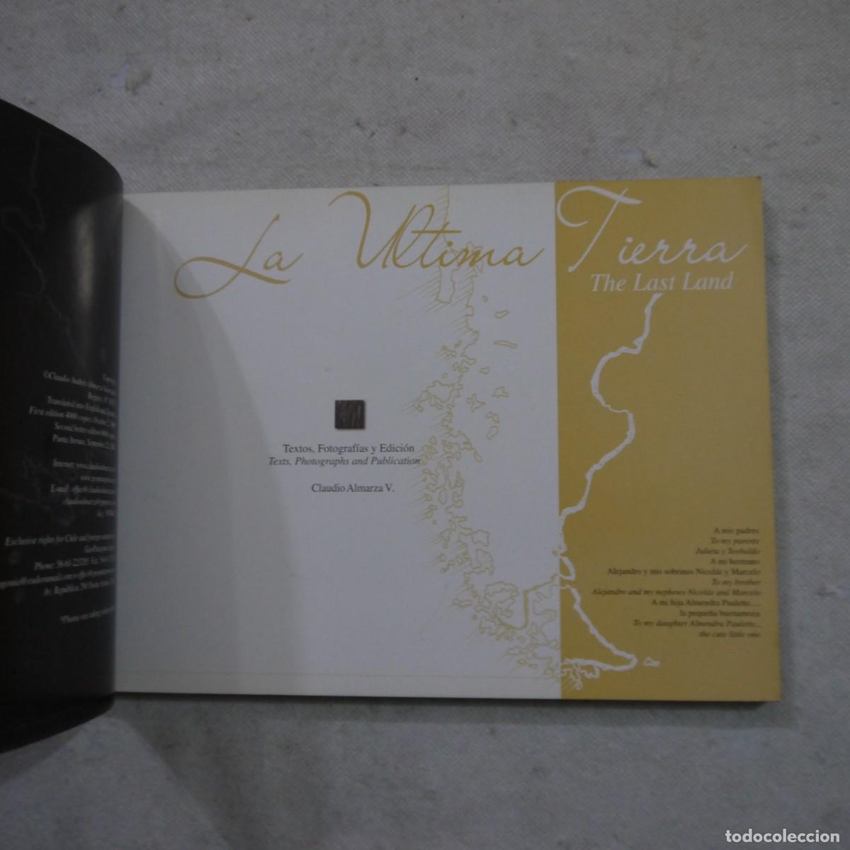 Libros: LA &Uacute;LTIMA TIERRA / THE LAS LAND - ESPA&Ntilde;OL E INGLES - Foto 4