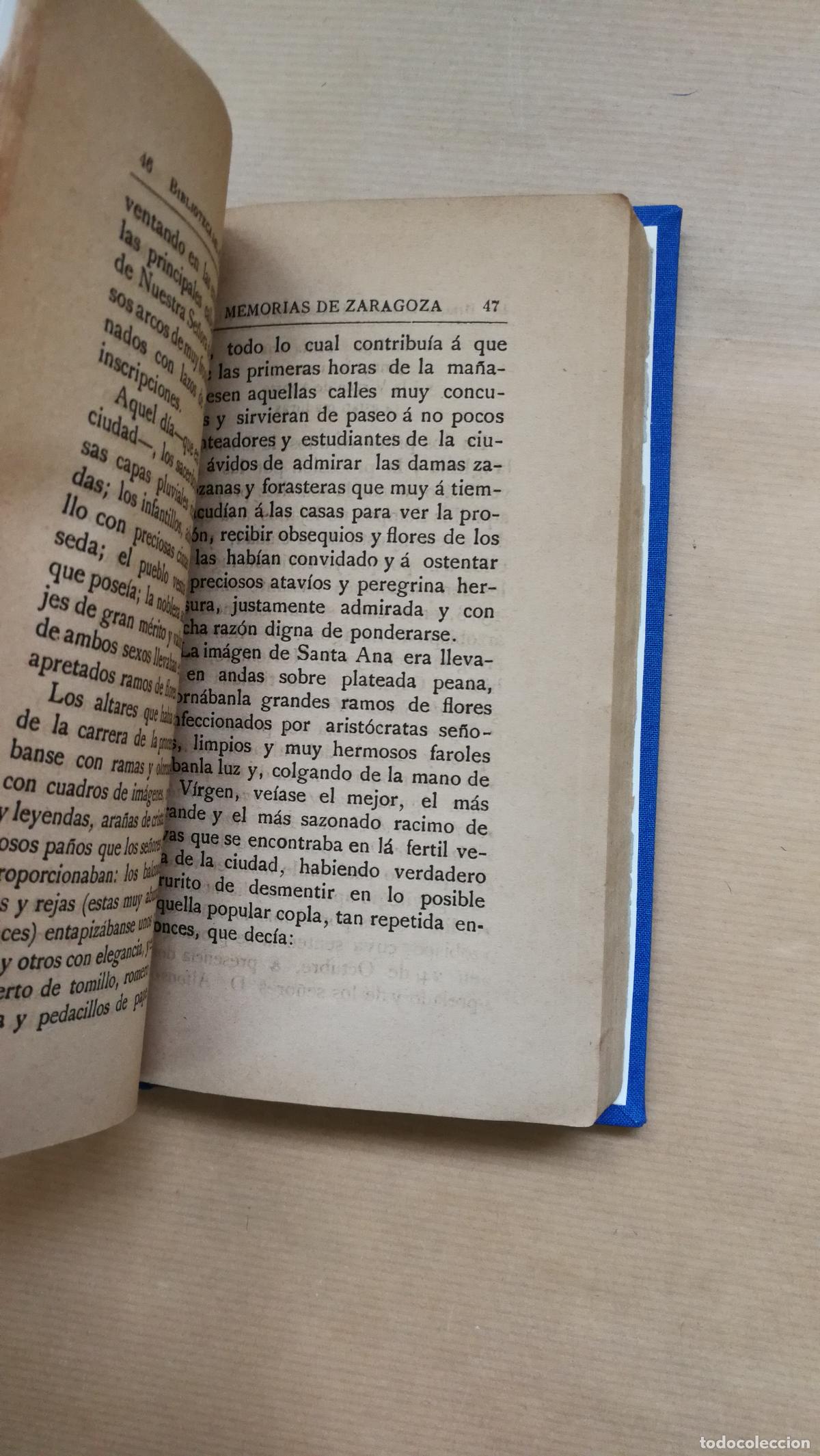Libros: Memorias de Zaragoza - Cosme Blasco - Foto 6