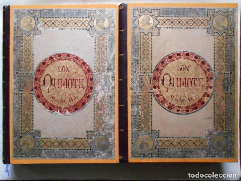 Libri di seconda mano: EL INGENIOSO HIDALGO DON QUIJOTE DE LA MANCHA. Compuesto por Miguel de Cervantes Saavedra. Edici&oacute;n a