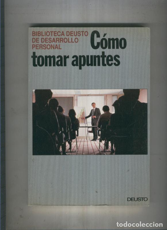 B&uuml;cher: Como tomar apuntes - varios