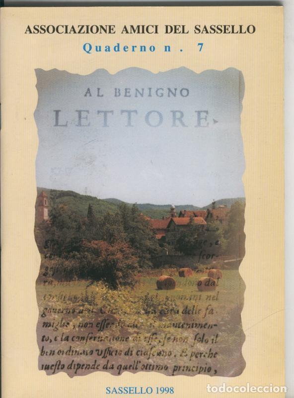 Libri di seconda mano: Associazione amici del Sassello Quaderno 7 - Varios