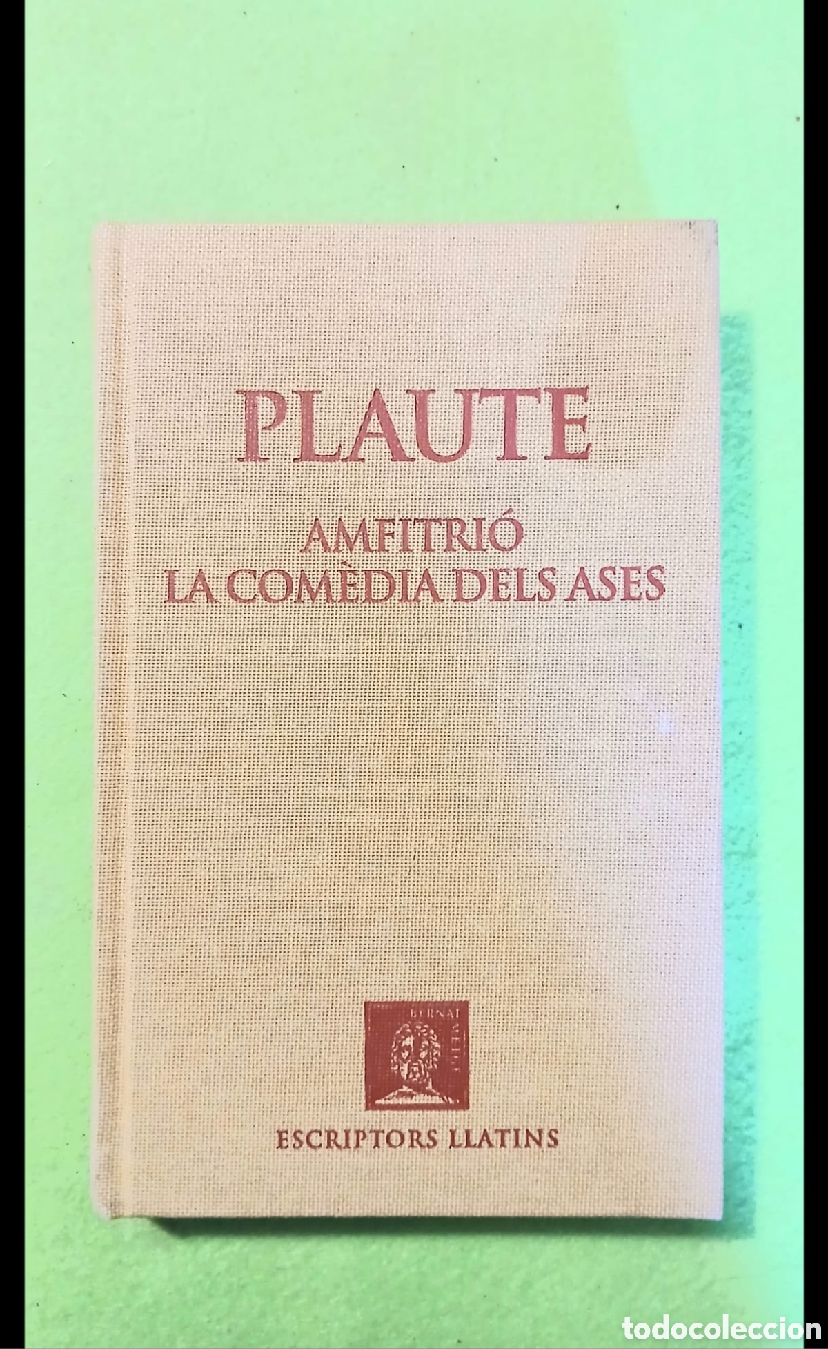 Libros: plaute, amfitri&oacute; la com&egrave;dia dels ases - Foto 1