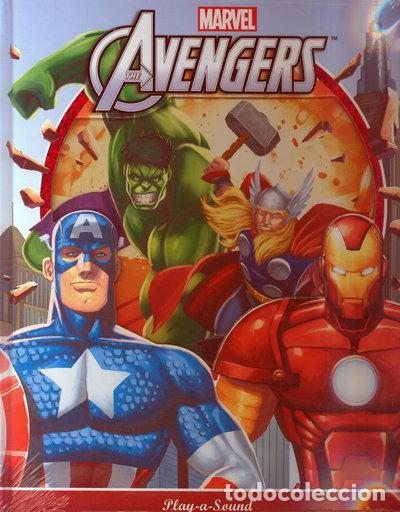 Libros: 8 Botones con Sonido Avengers Marvel PSD- 9781450870337 - Foto 1