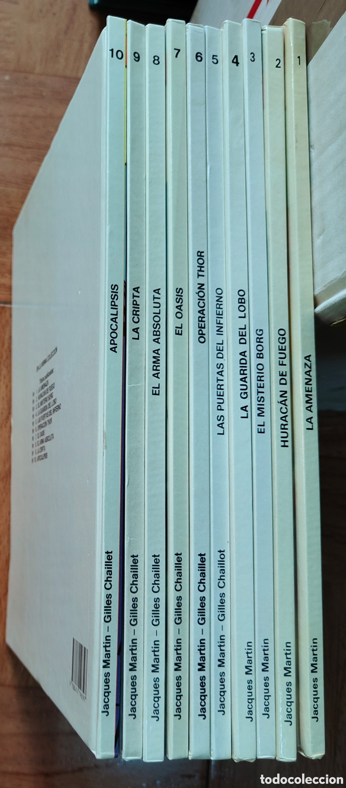 Libros: Le Franc � Ediciones Junior � 10 N&uacute;meros � Completa - Jacques Martin / Gilles Chaillet - Foto 2