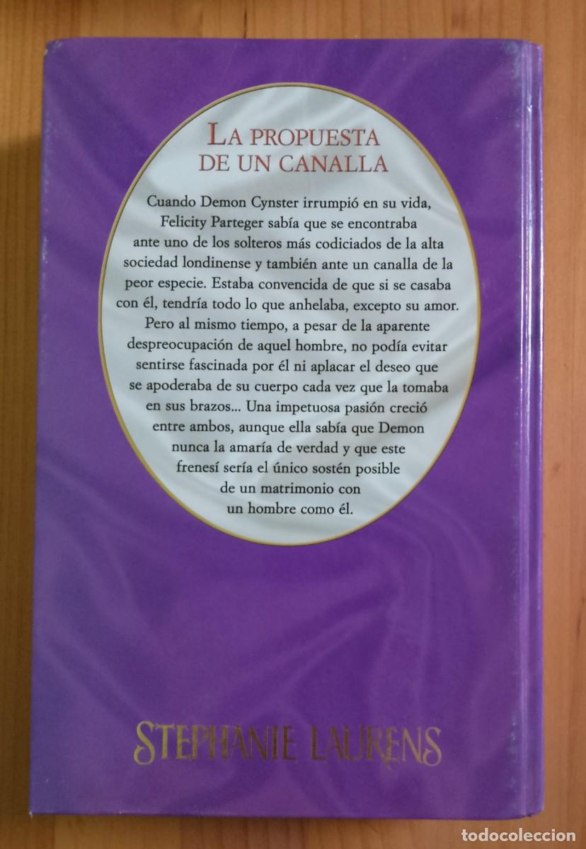 Libros: LA PROPUESTA DE UN CANALLA - STEPHANIE LAURENS - Foto 2