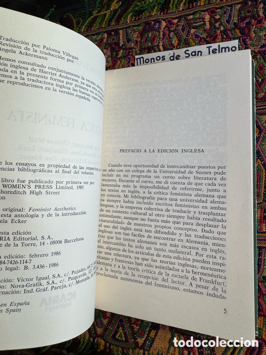 Libros: Gisela Ecker Est&eacute;tica feminista - Foto 3