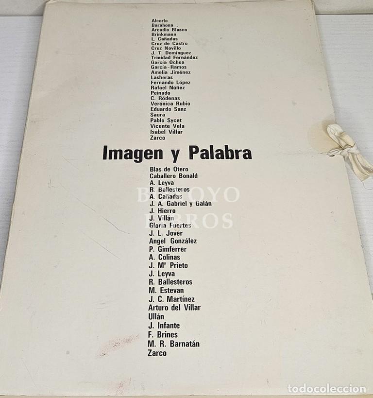 Libros: OTERO, Blas y otros. Imagen y Palabra - Foto 1