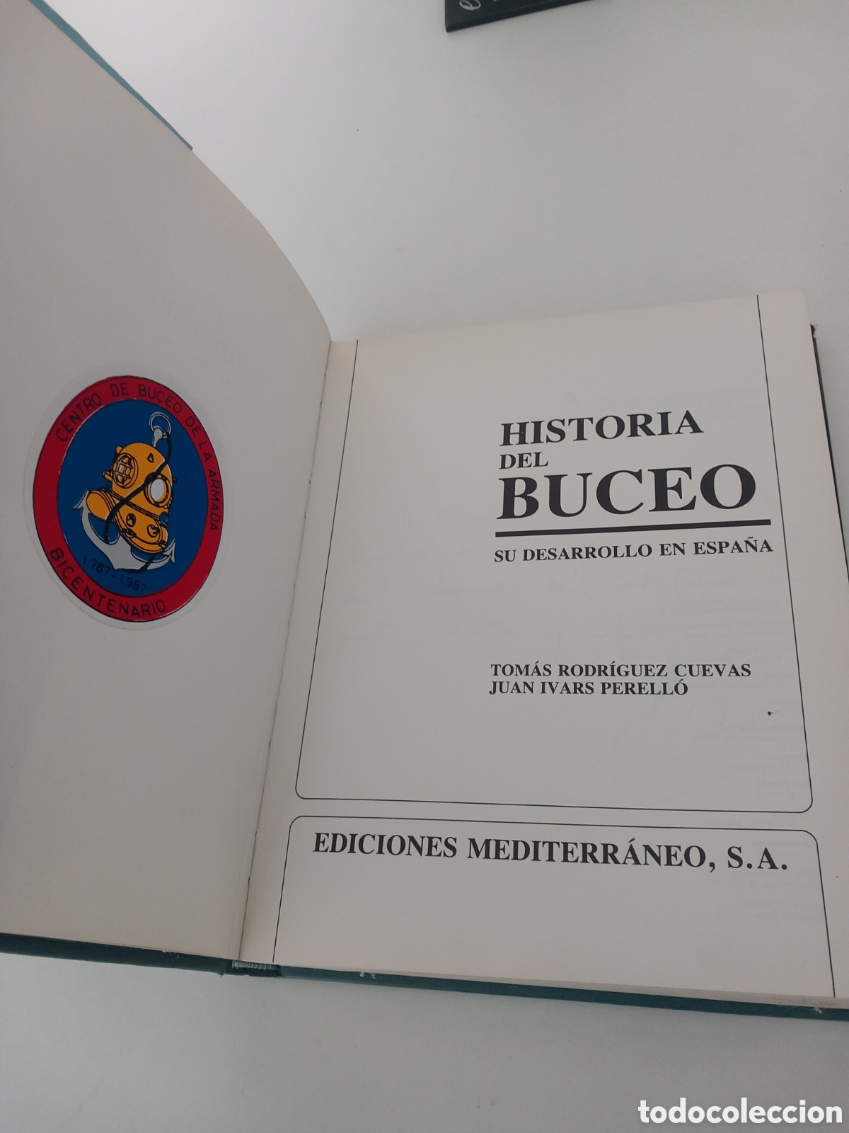 Libros: Historia del Buceo. Su desarrollo en Espa&ntilde;a. - Foto 6