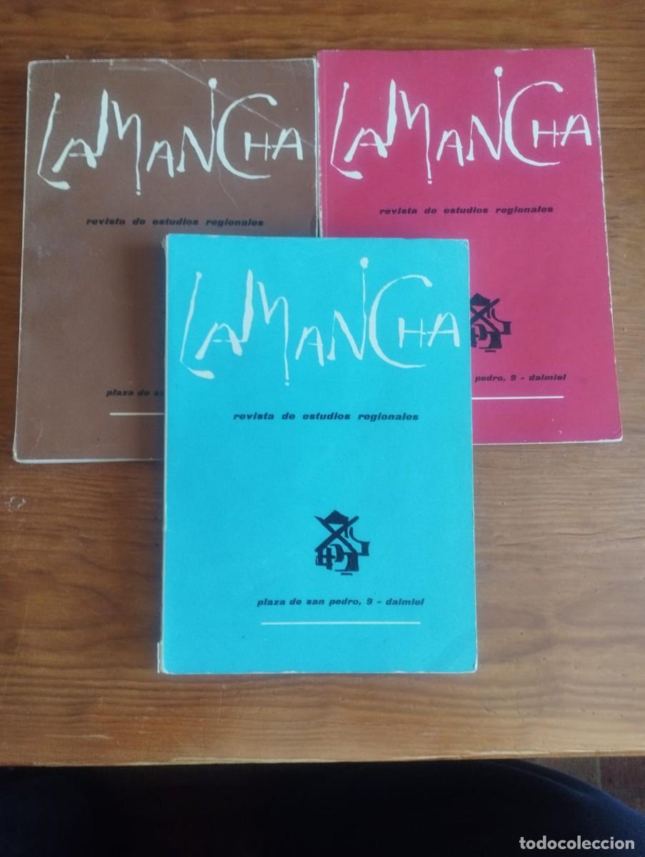 Libros: LA MANCHA REVISTA DE ESTUDIOS REGIONALES. DAIMIEL. N&ordm; 1, 3 Y 4
