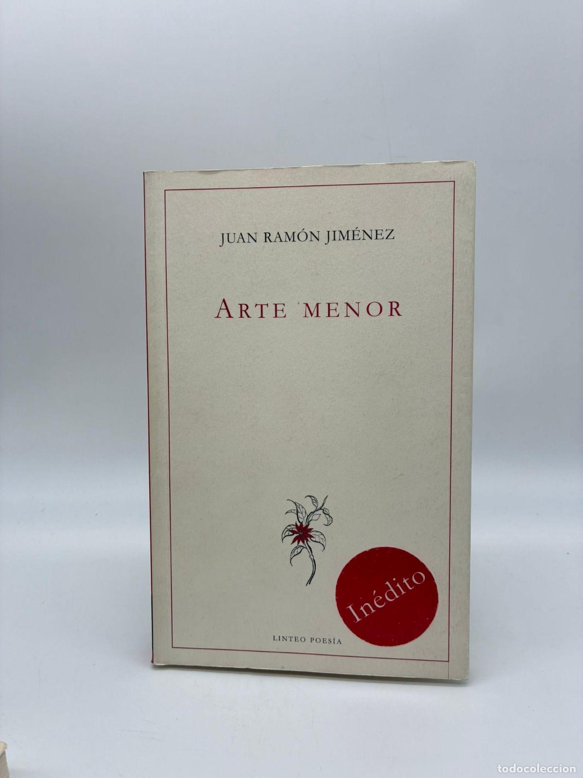 Libros: JIM&Eacute;NEZ, Juan Ram&oacute;n. - Arte menor.
