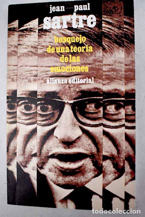 Libros: Bosquejo de una teor&iacute;a de las emociones.- Sartre, Jean-Paul