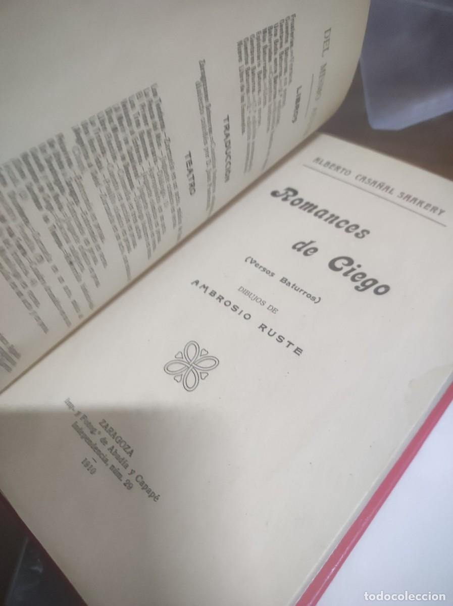 Libros: Romances de Ciego Alberto Casa&ntilde;al Shakery - Foto 2