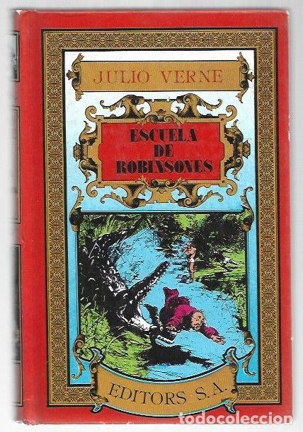 books: ESCUELA DE ROBINSONES - VERNE, JULIO