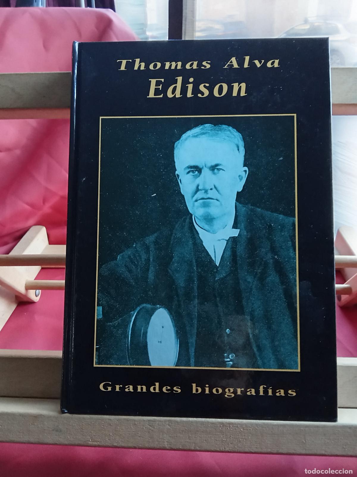 Libros: Grandes biograf&iacute;as: Thomas Alva Edison Art.1419