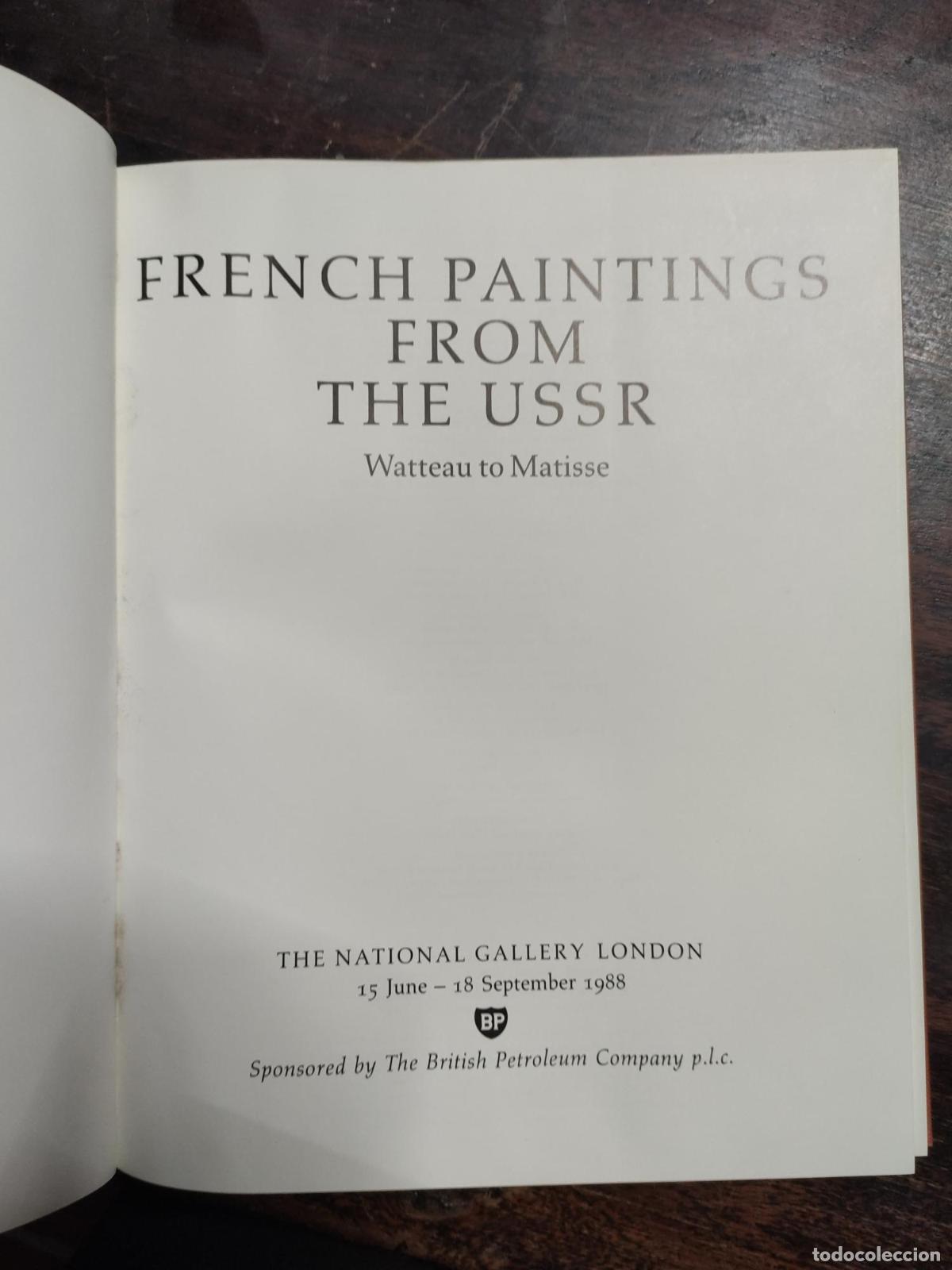 Libros: FRENCH PAINTING FROM THE U.S.S.R.: WATTEAU TO MATISSE BABIN, A.A. -