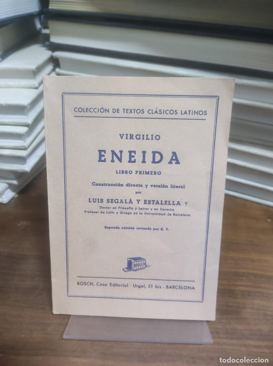 Libros: Eneida (Libro Primero) Virgilio Bosch (Colecci&oacute;n Cl&aacute;sicos) - Foto 1