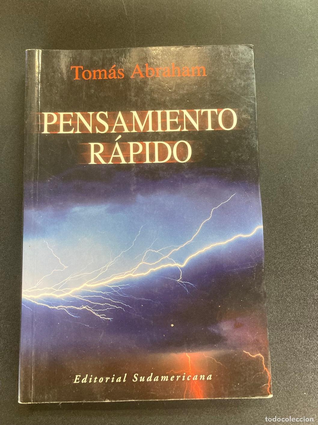 Libros: Tom&aacute;s Abraham - Pensamiento r&aacute;pido - Foto 1