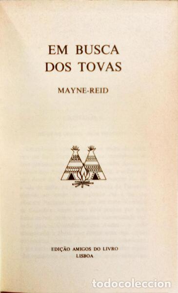 Libros: MAYNE REID. (Thomas) - EM BUSCA DOS TOVAS. - Foto 2
