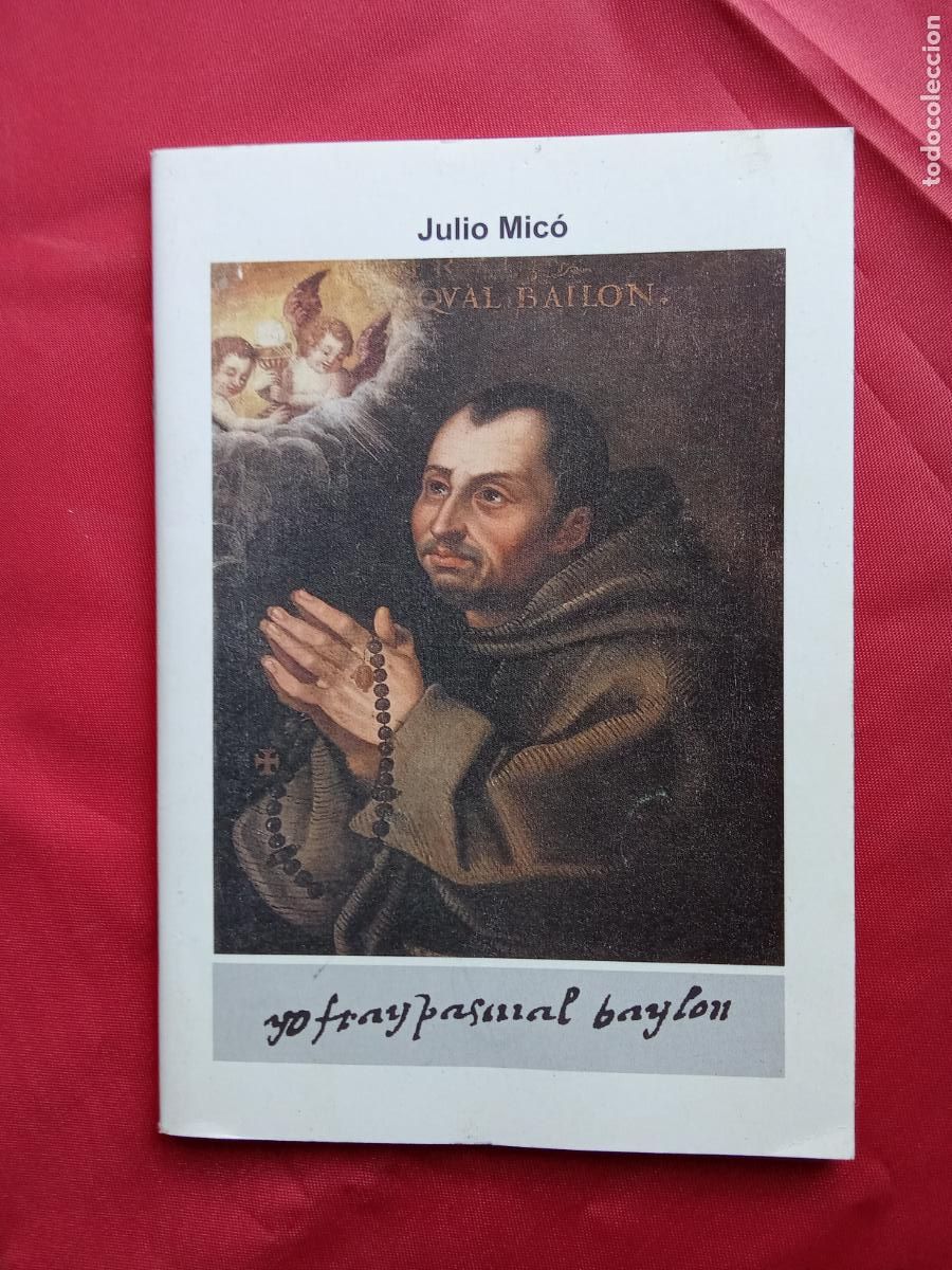 Libros: Yo, Fray Pascual Bayl&oacute;n. Julio Mic&oacute; REI.793
