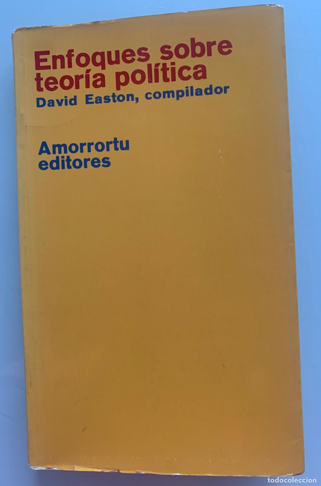 Libri di seconda mano: ENFOQUES SOBRE TEOR&Iacute;A POL&Iacute;TICA - David Easton (compilador)