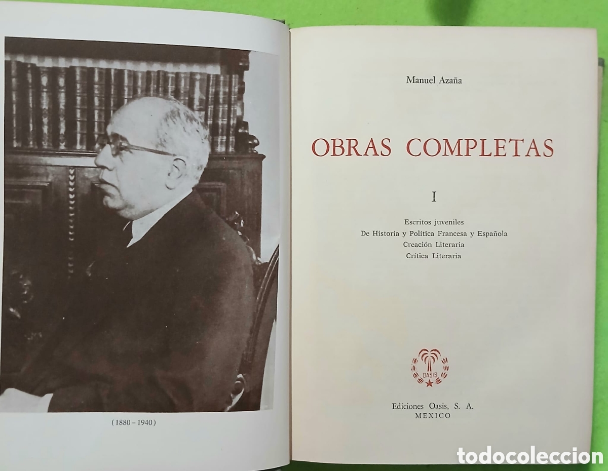 Libros: Obras completas Manuel Aza&ntilde;a - Foto 5