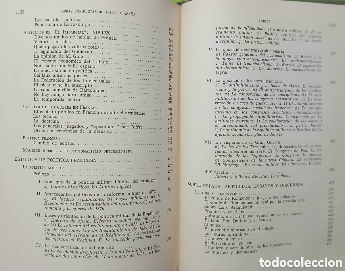Libros: Obras completas Manuel Aza&ntilde;a - Foto 7