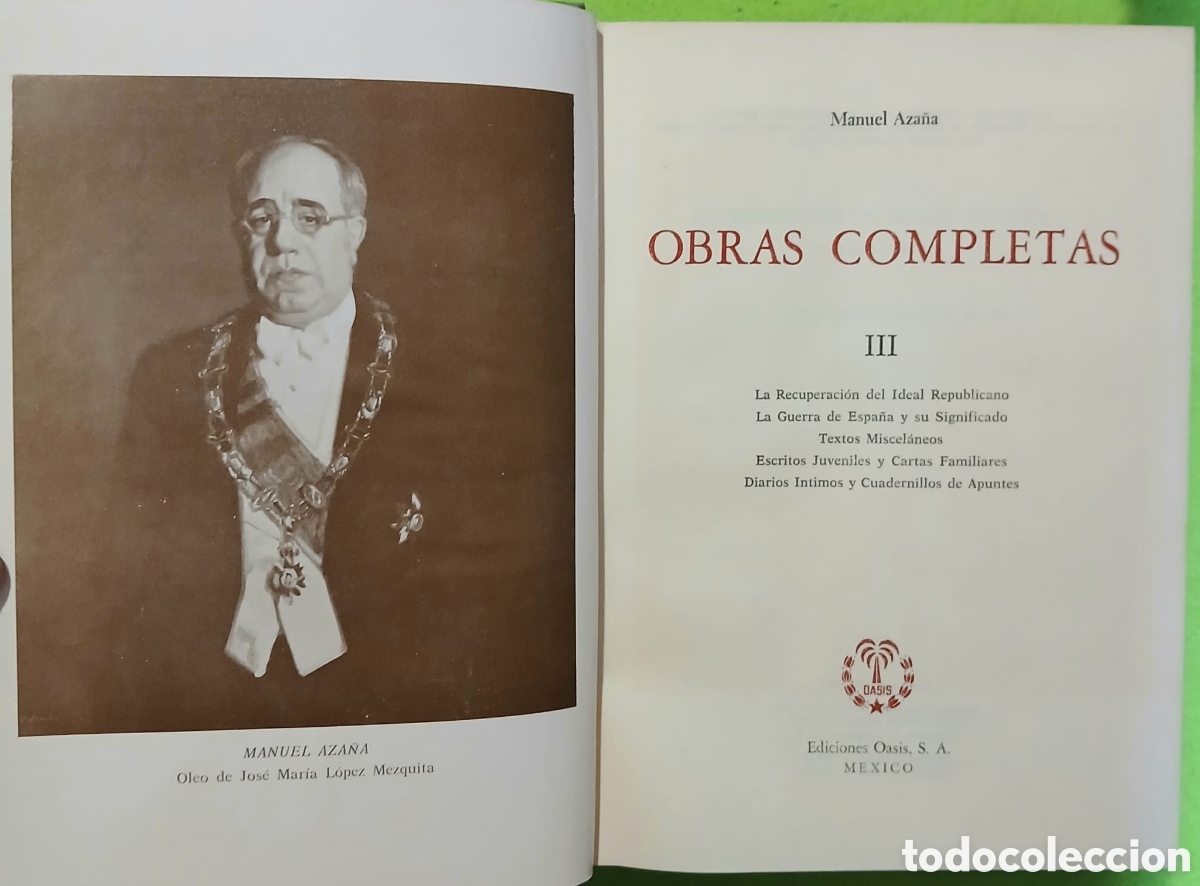 Libros: Obras completas Manuel Aza&ntilde;a - Foto 12