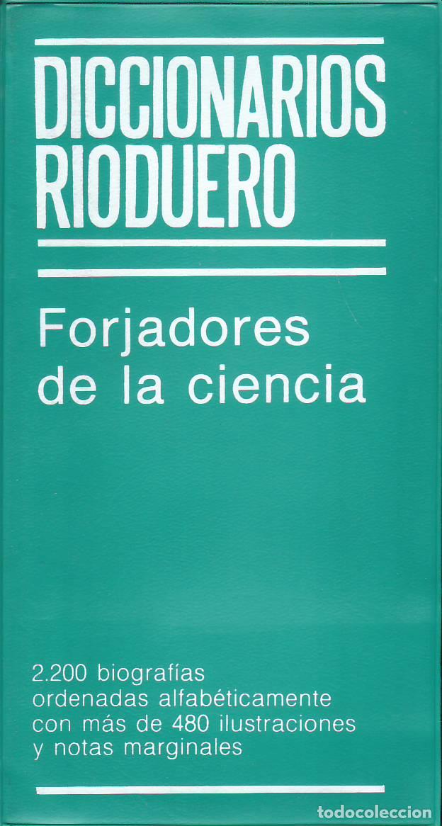 Libri di seconda mano: ALVAREZ SANCHEZ, Julio.- - Diccionarios Rioduero: Forjadores de la ciencia. Versi&oacute;n y adaptaci&oacute;n de.