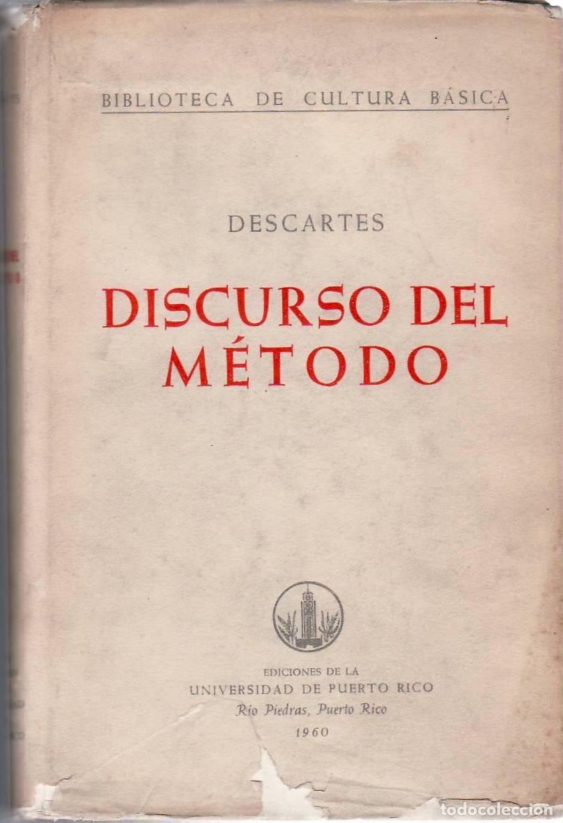 Libros: DESCARTES.- - Discurso del m&eacute;todo. Traducci&oacute;n de Risieri Frondizi. - Foto 1