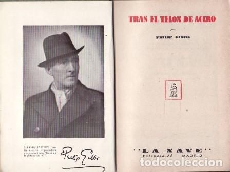Libros: GIBBS, Philip.- - Tras el tel&oacute;n de acero. Novela. - Foto 1