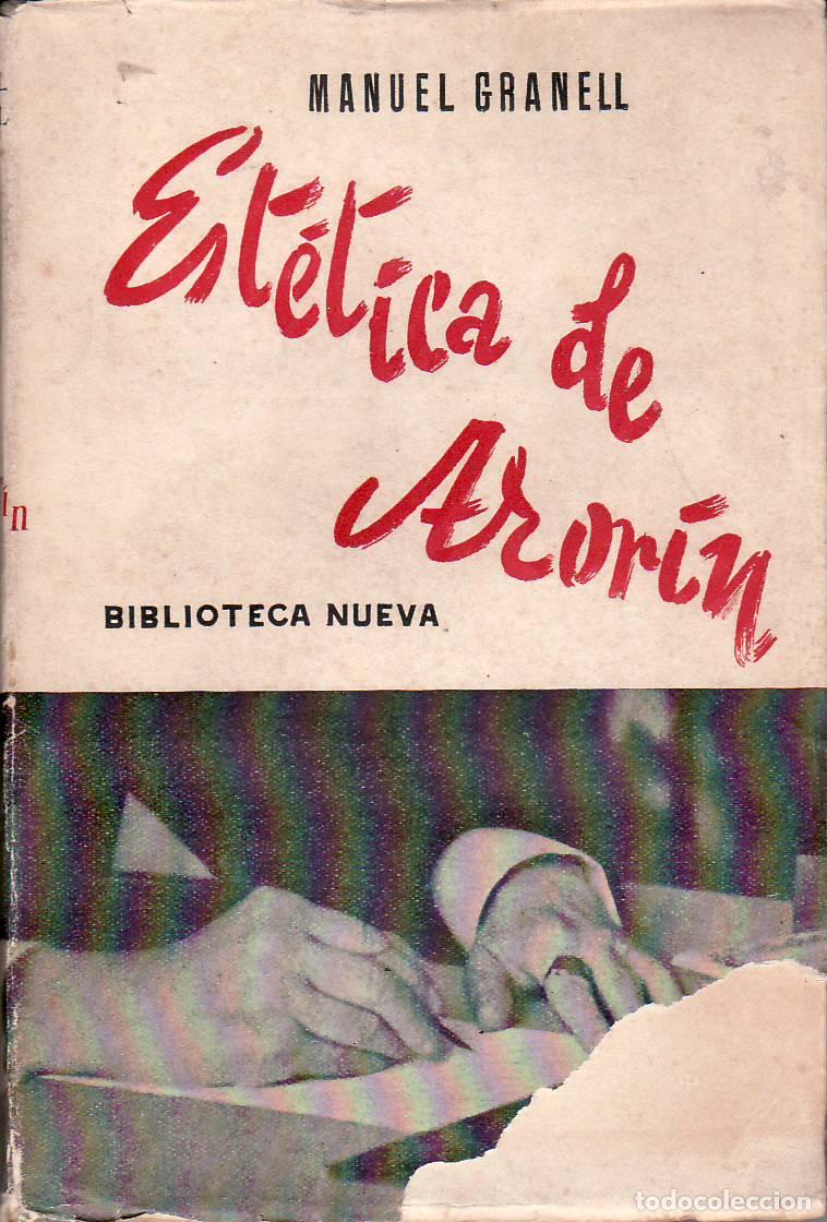 Libros: GRANELL, Manuel.- - Est&eacute;tica de Azor&iacute;n. - Foto 1