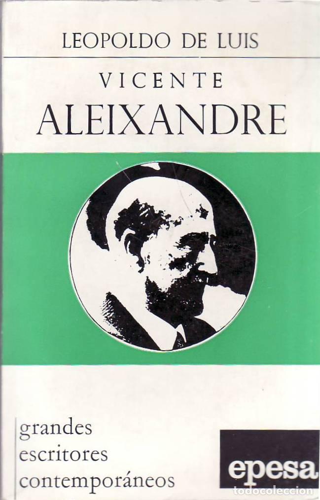 Libros: LUIS, Leopoldo de.- - Vicente Aleixandre. - Foto 1