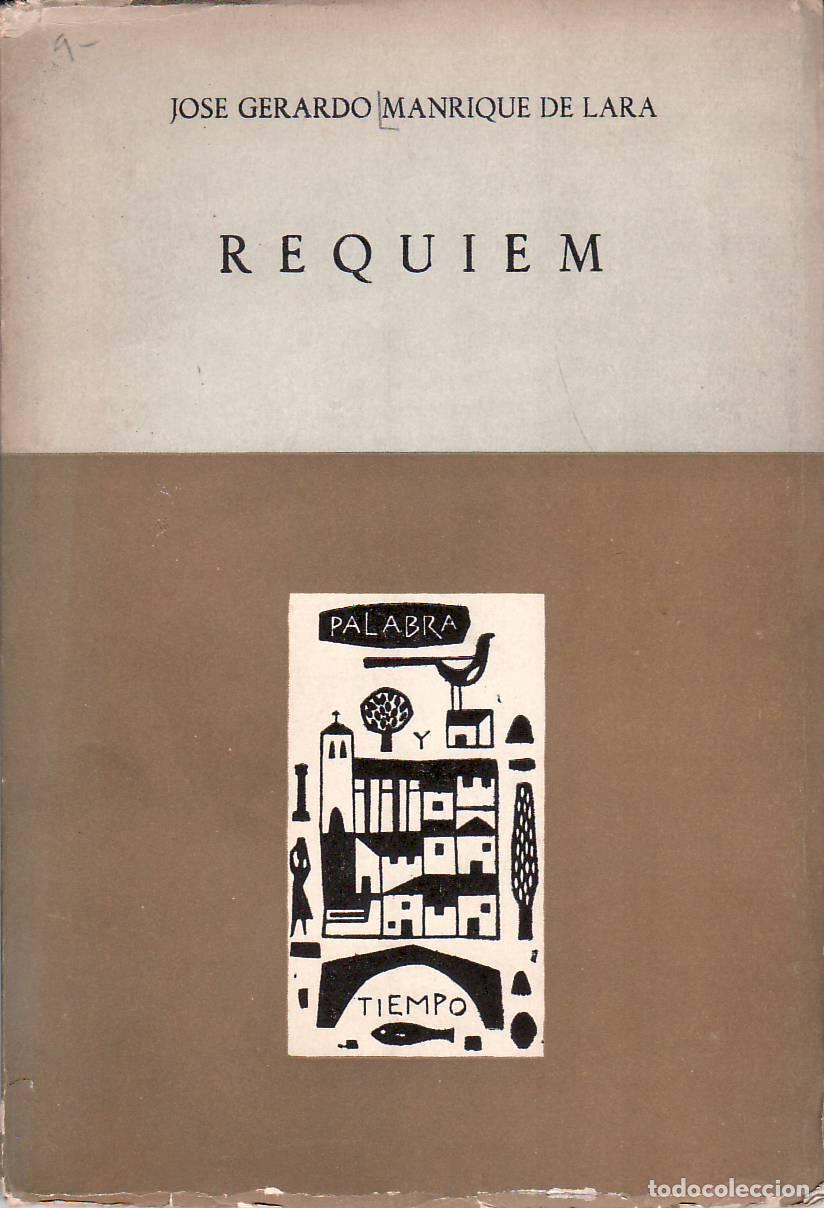 B&uuml;cher: MANRIQUE DE LARA, Jos&eacute; Gerardo.- - Requiem. Poes&iacute;a.