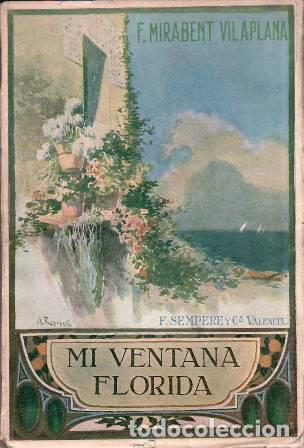 Libros: MIRABENT VILAPLANA, F.- - Mi ventana florida. Cuentos. Cubierta de A. Ramos.