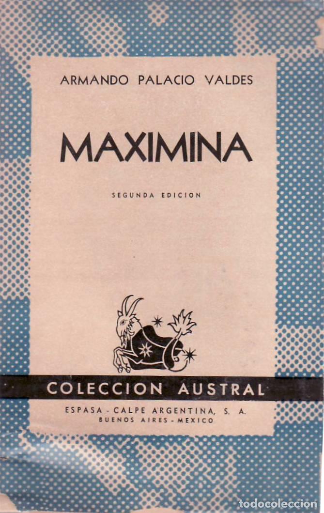 Libros: PALACIO VALDES, Armando.- - Maximina. Novela. - Foto 1